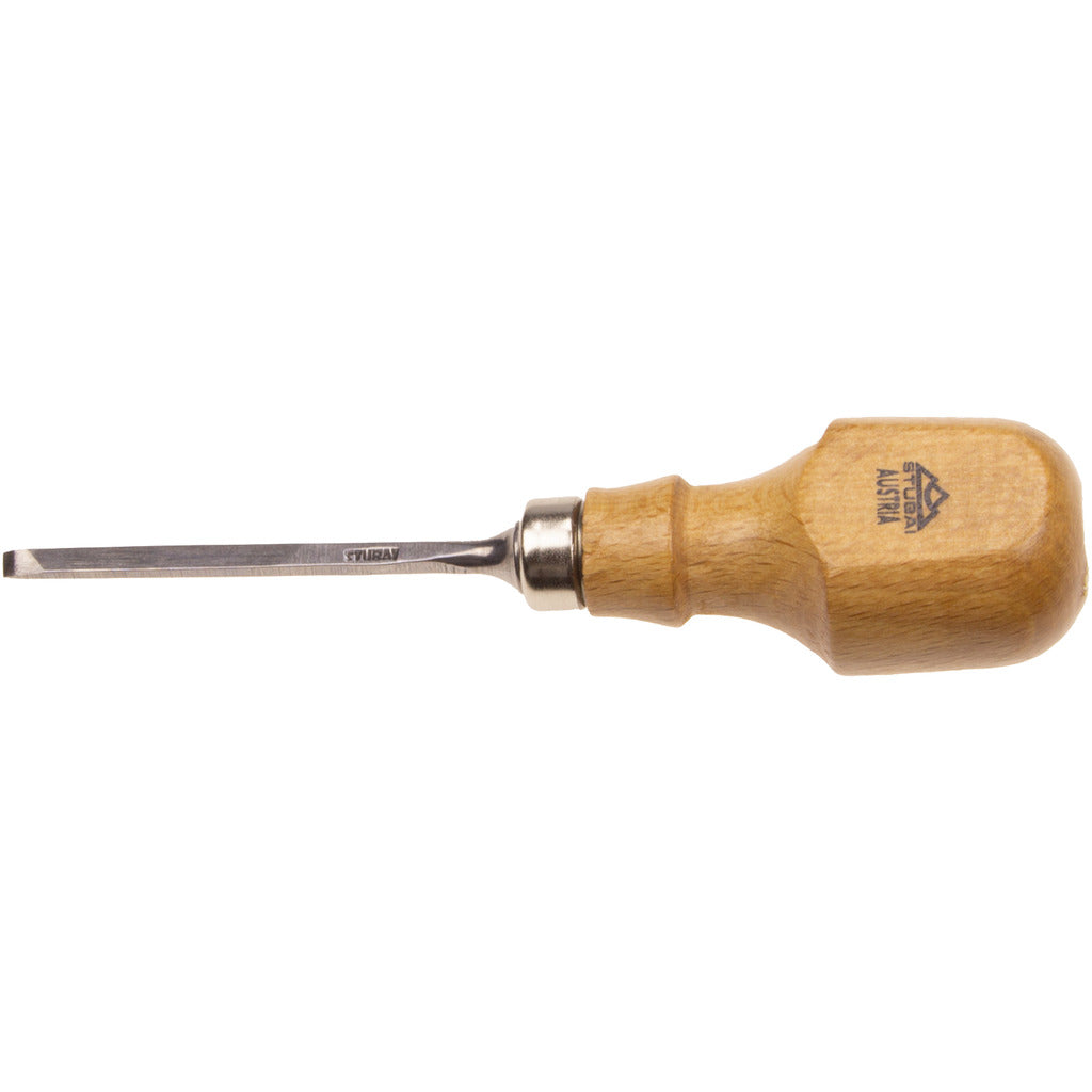 Gerades Mikro-Balleisen mit Palm-Chisel-Heft