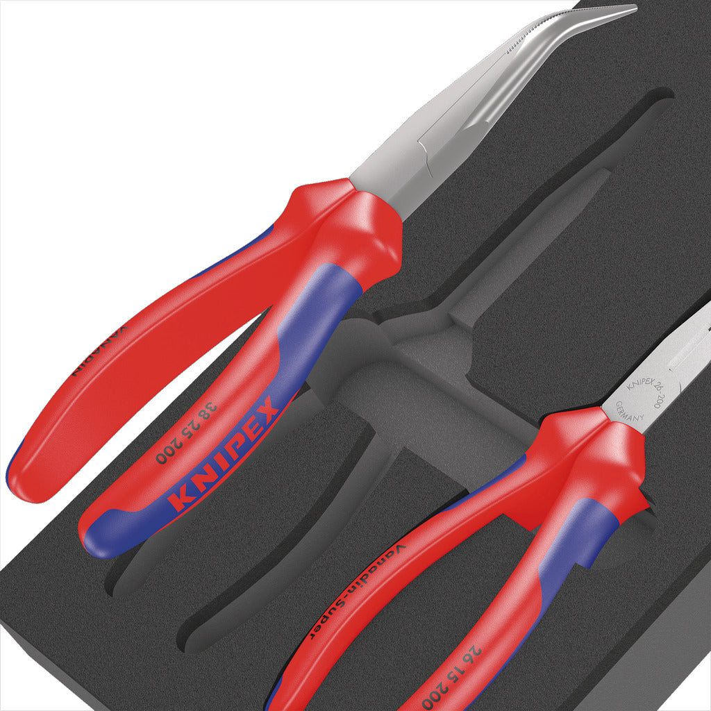 Pliers Set 2 9781 / 3-piece / with foam insert