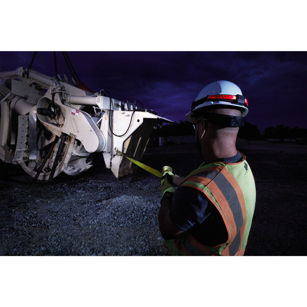 USB rechargeable HIVIS headlamp L4HL-VIS-301