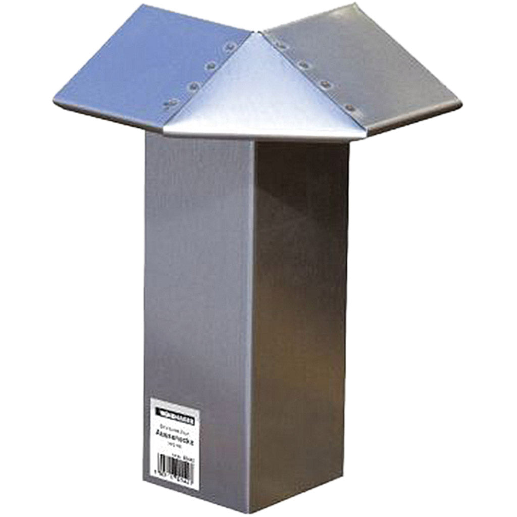 Snail fence outside corner