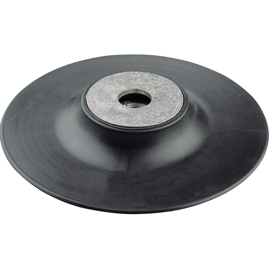 Rubber backing pad