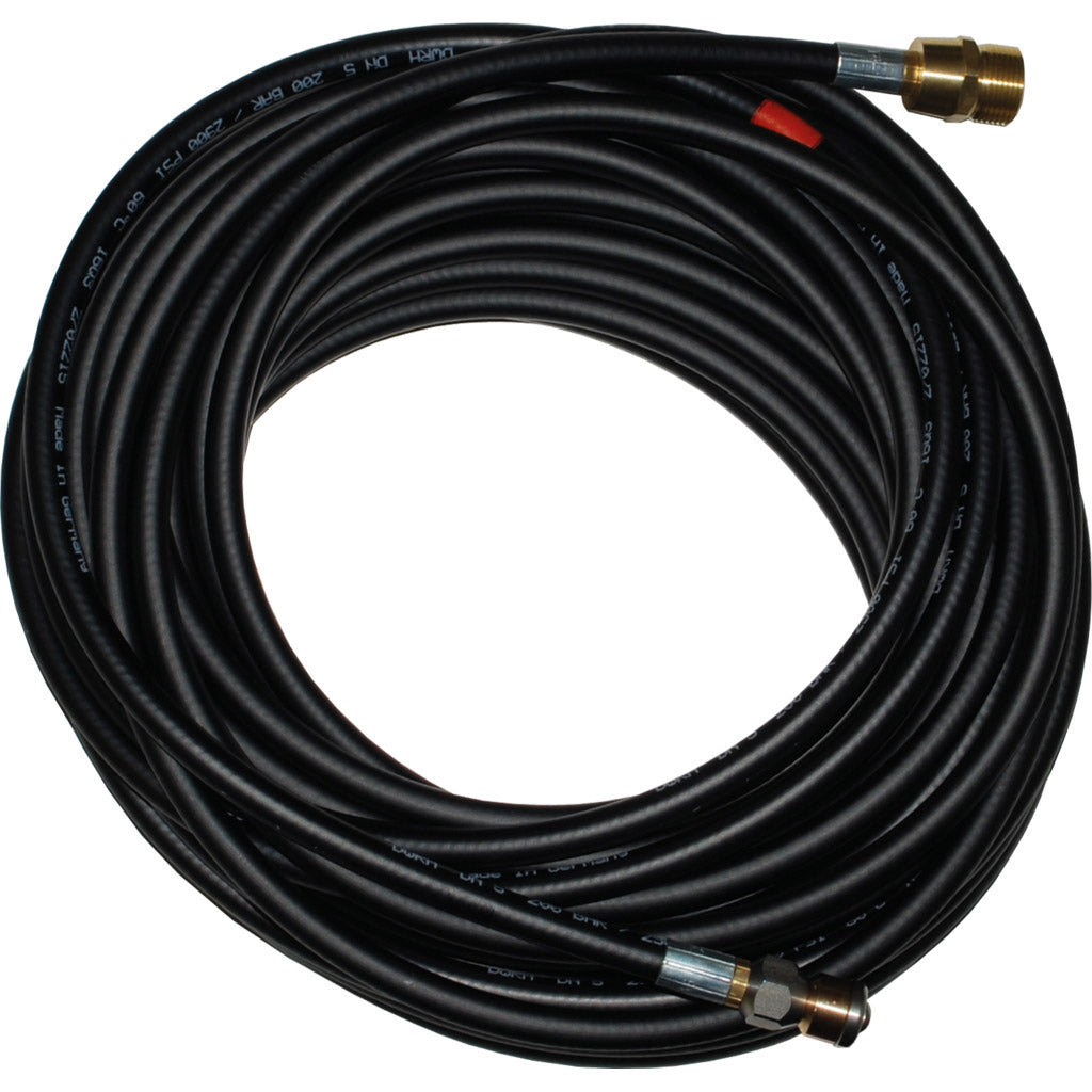 Pipe cleaning hose with nozzle KN 055