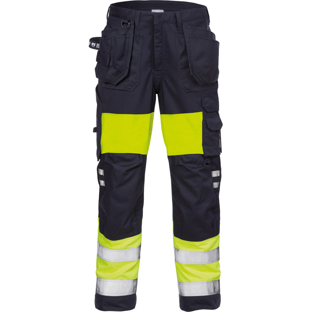 Pantaloni da lavoro ad alta visibilità Flamestat da donna classe 1 2777 ATHS