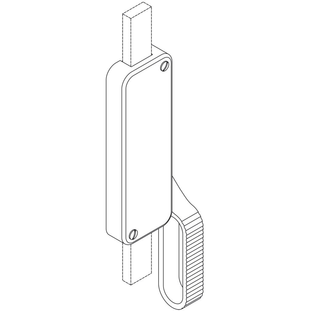 Folding gate deadbolt 991
