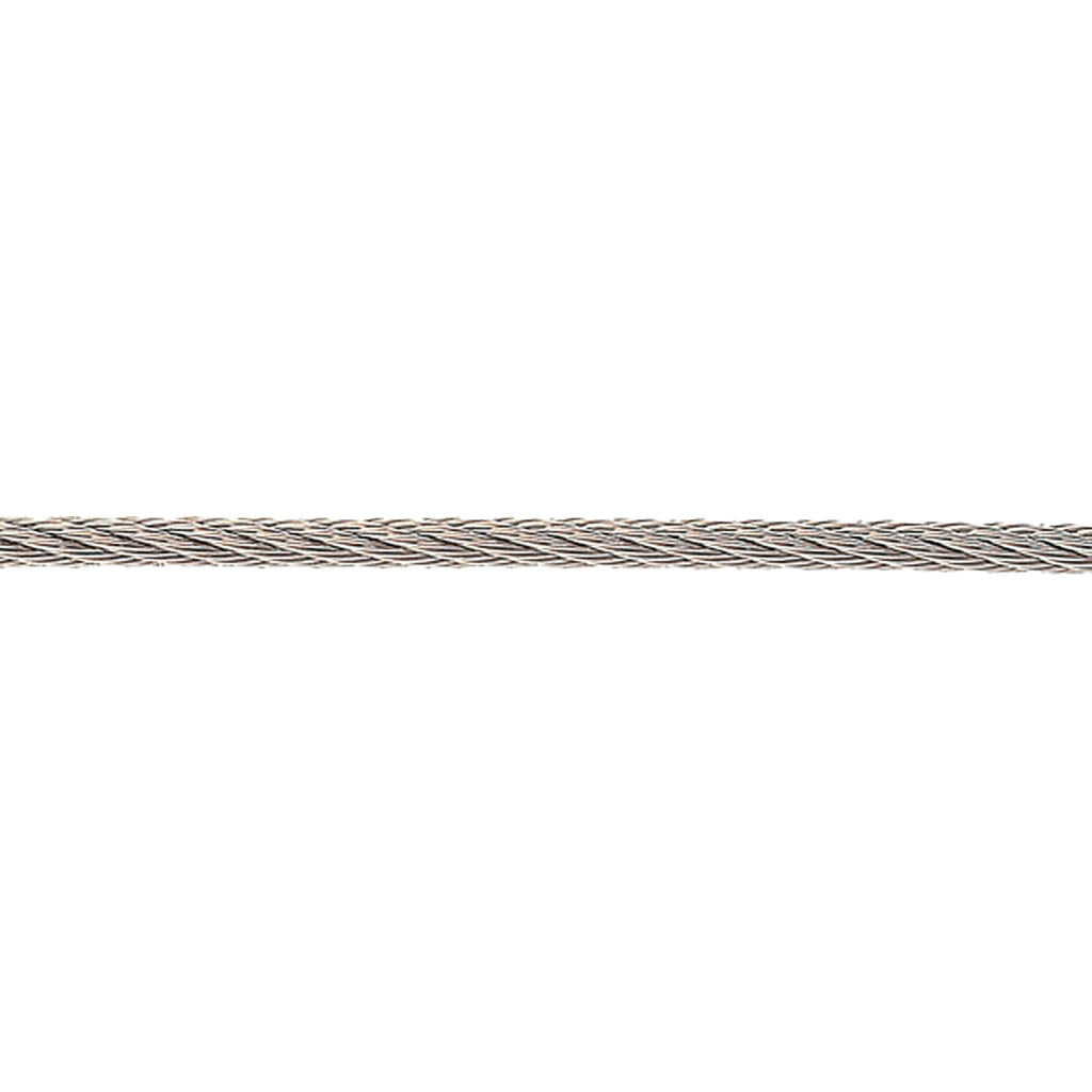 Steel wire rope 6 mm with textile fiber core