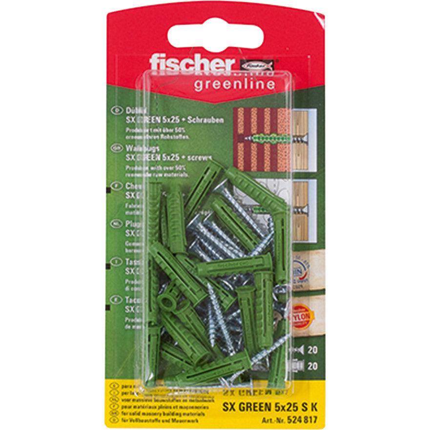 Universal dowel SX green 5