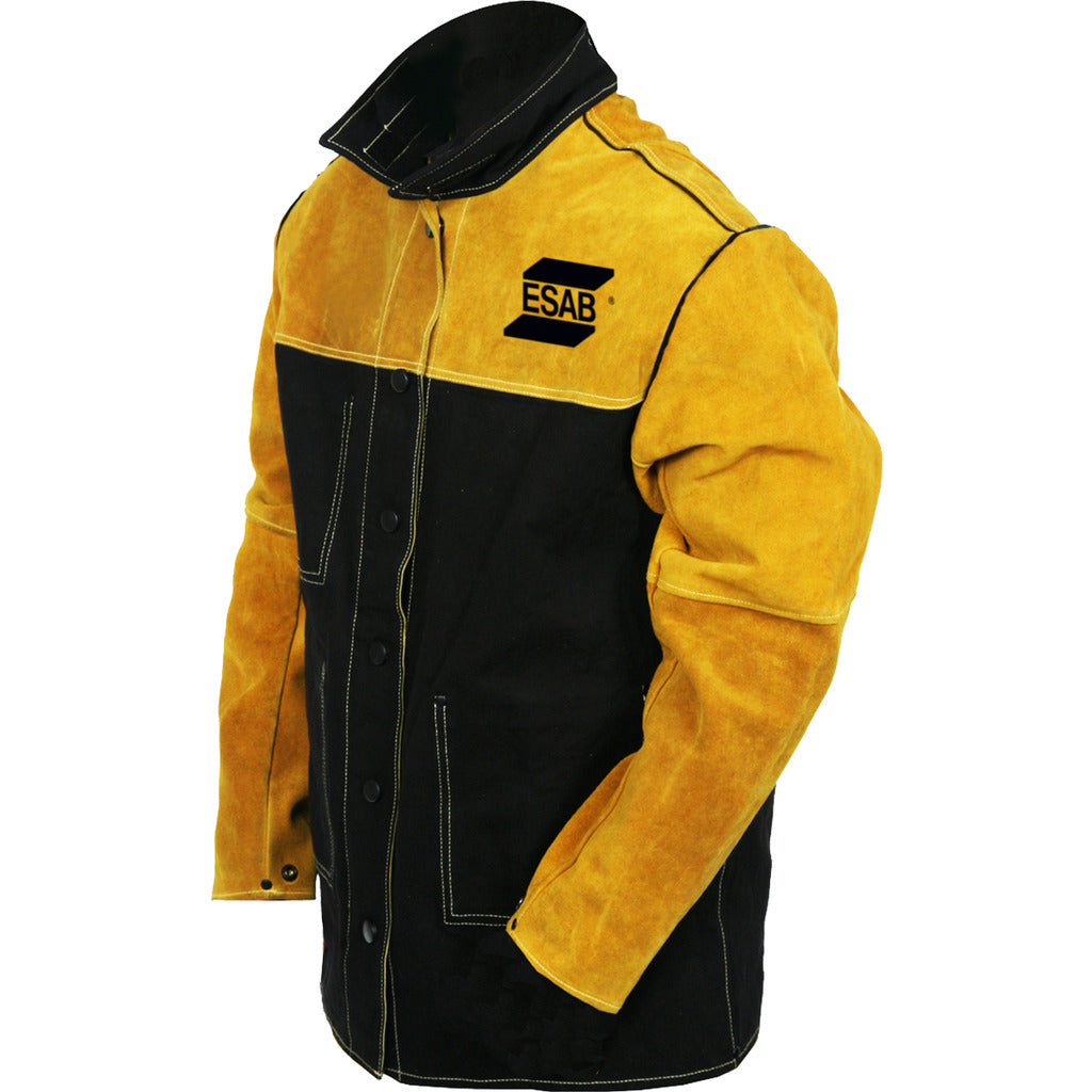 Welding protective jacket FR / leather