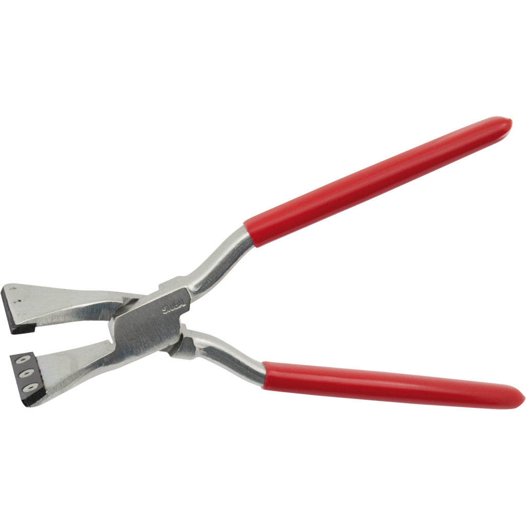 Pinza pieghevole in plastica, acciaio inossidabile