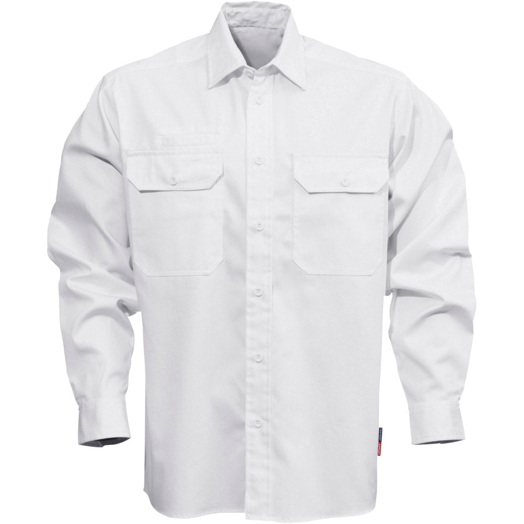 Camicia in cotone a manica lunga 7386 BKS