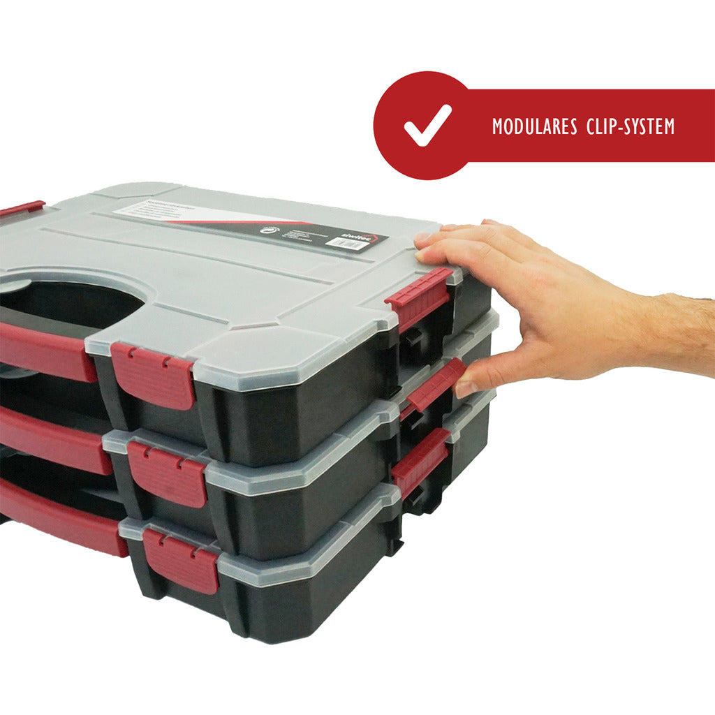 Assortment box stackable / empty