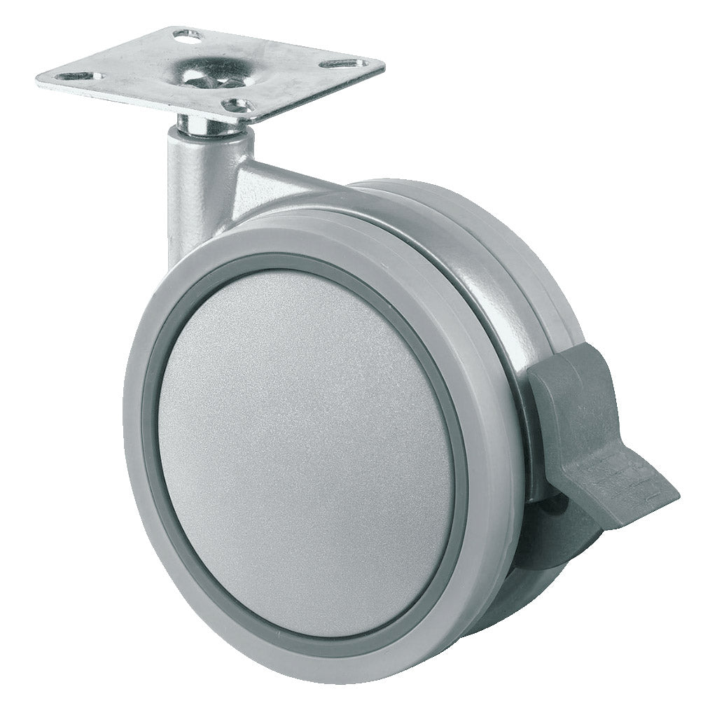 Doppio rullo in plastica