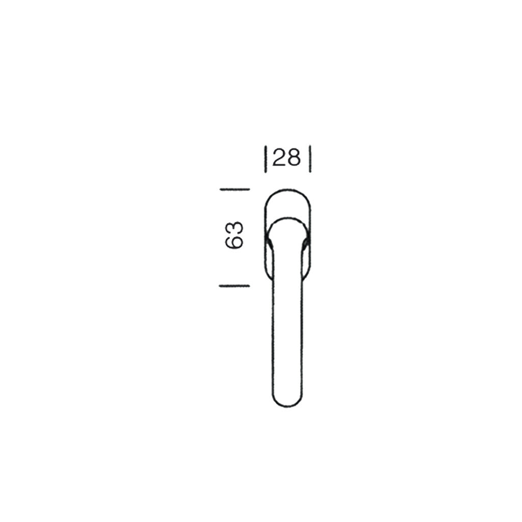 Maniglia interna Harmony