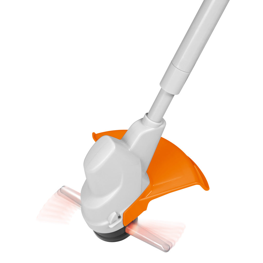 Toy brush cutter including battery