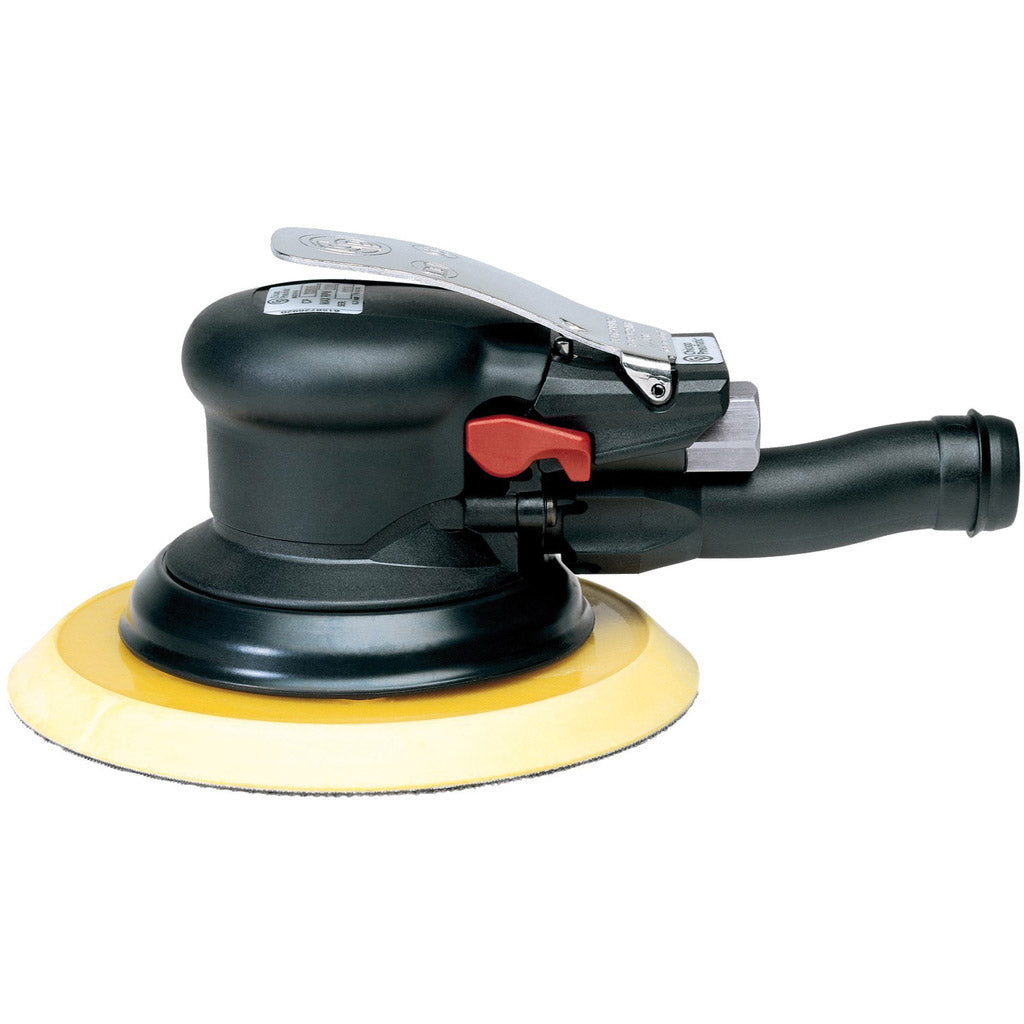 Pneumatic eccentric sander with dust extraction system, professional quality