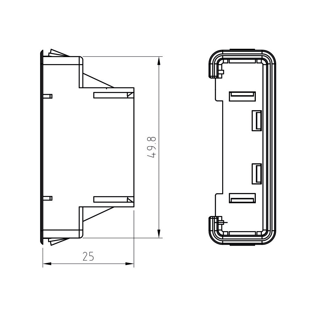 Inserto telaio in acciaio SB30/MAG