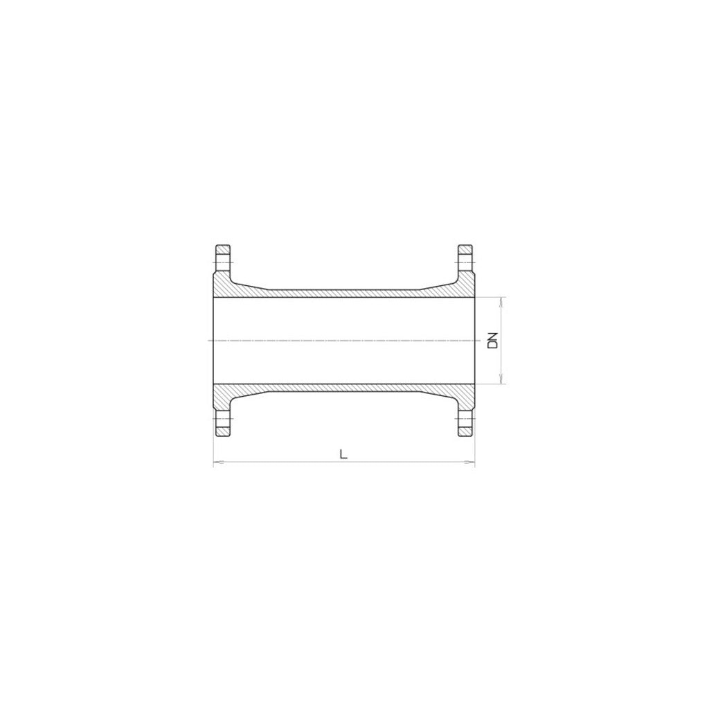 FF piece double flange 8500