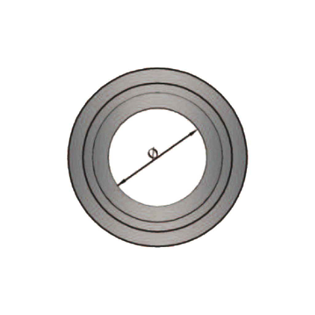 Pellet smoke pipe rosette