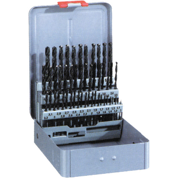 Twist drill cassette HSS DIN 338