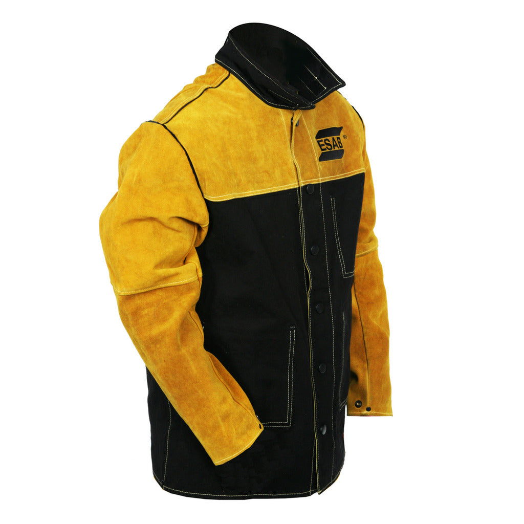 Welding protective jacket FR / leather