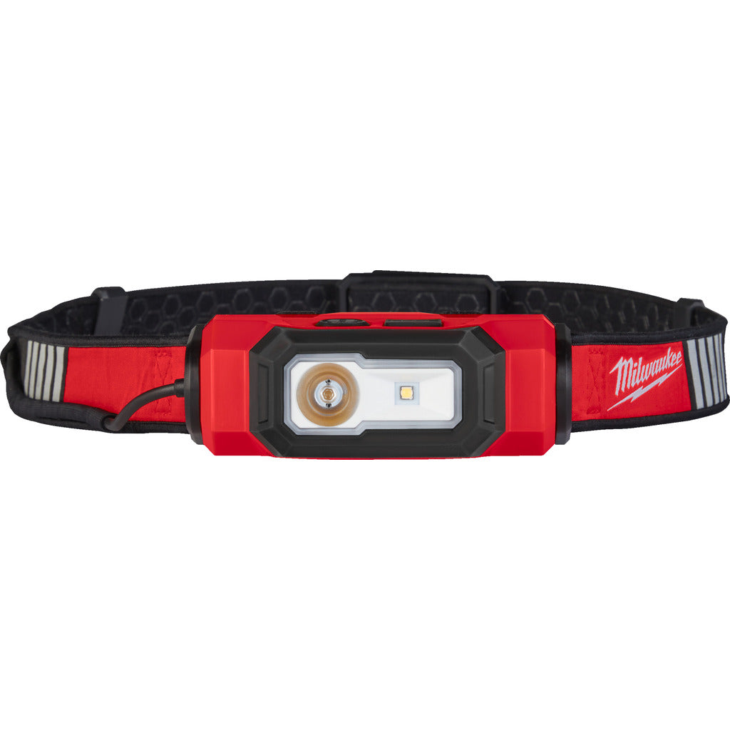 USB rechargeable HIVIS headlamp L4HL-VIS-301