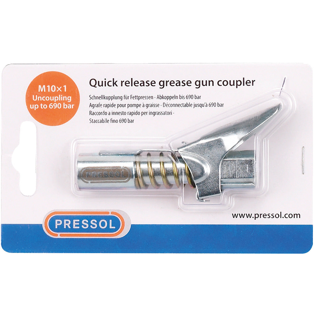 Grease gun mouthpiece G-coupling