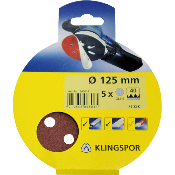 Velcro discs Ø125