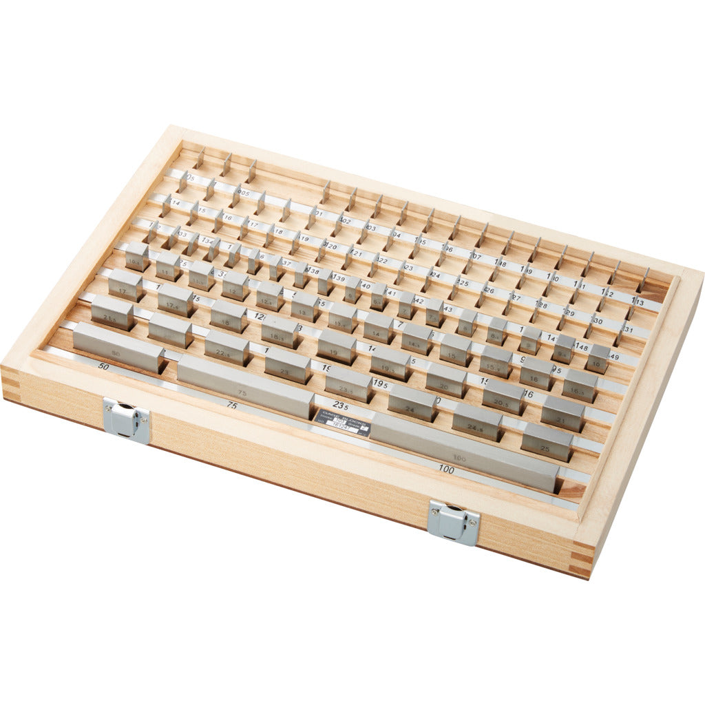 Parallel gauge block set / tolerance class 1 / DIN EN ISO 3650