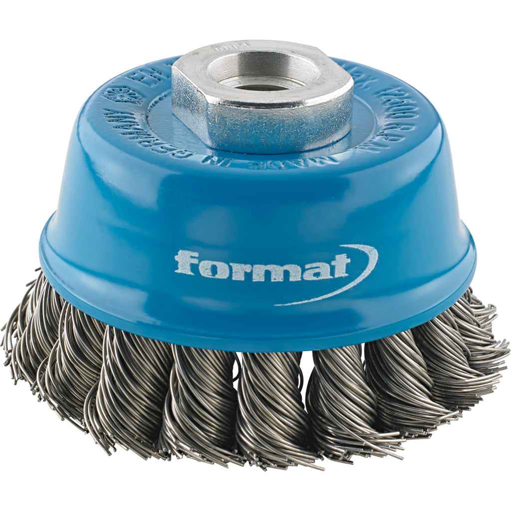 Cup brush steel wire