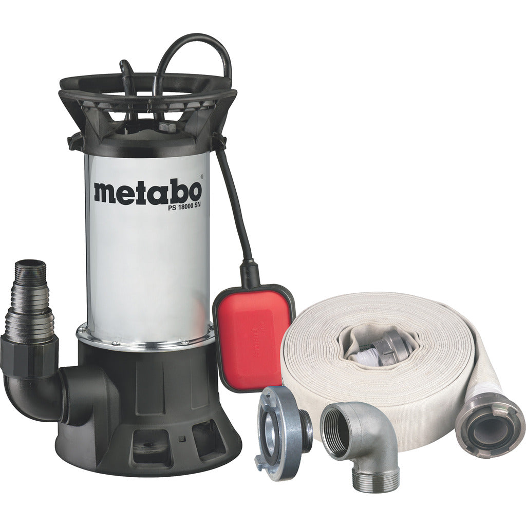 Metabo dirty water submersible pump SET / PS 18000 SN