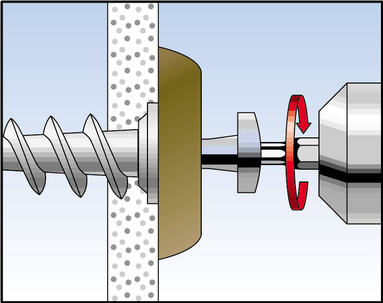 Plasterboard dowel GKM Metall