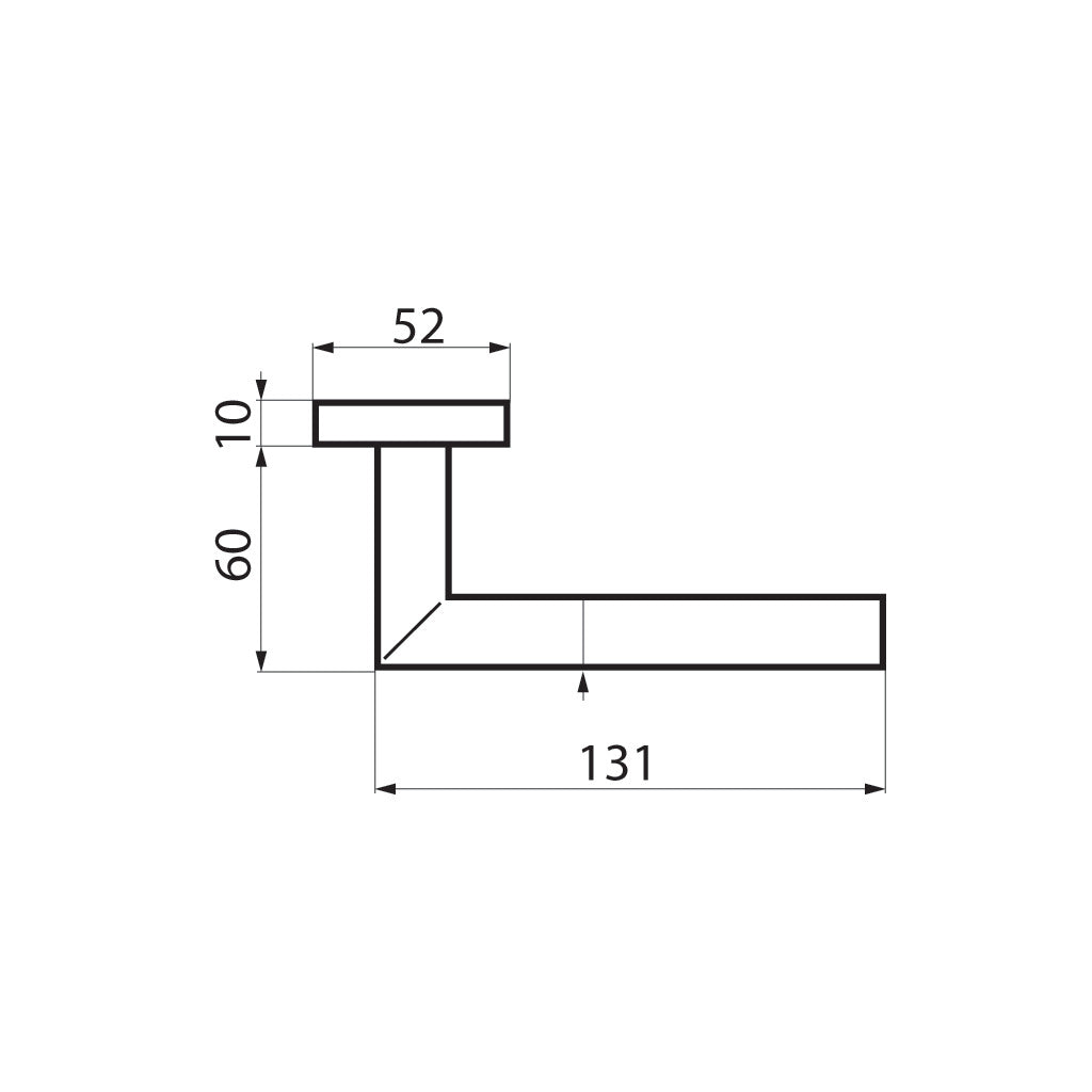 Door handle set model Stockholm Sertos