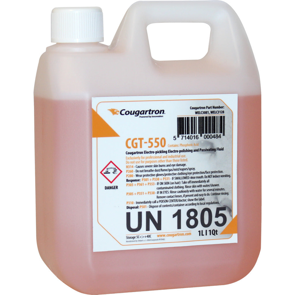 Fluido per la pulizia e la lucidatura delle saldature CGT-550