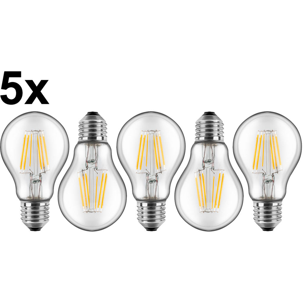 LED filament lamp pear shape A60 / E27 / Set