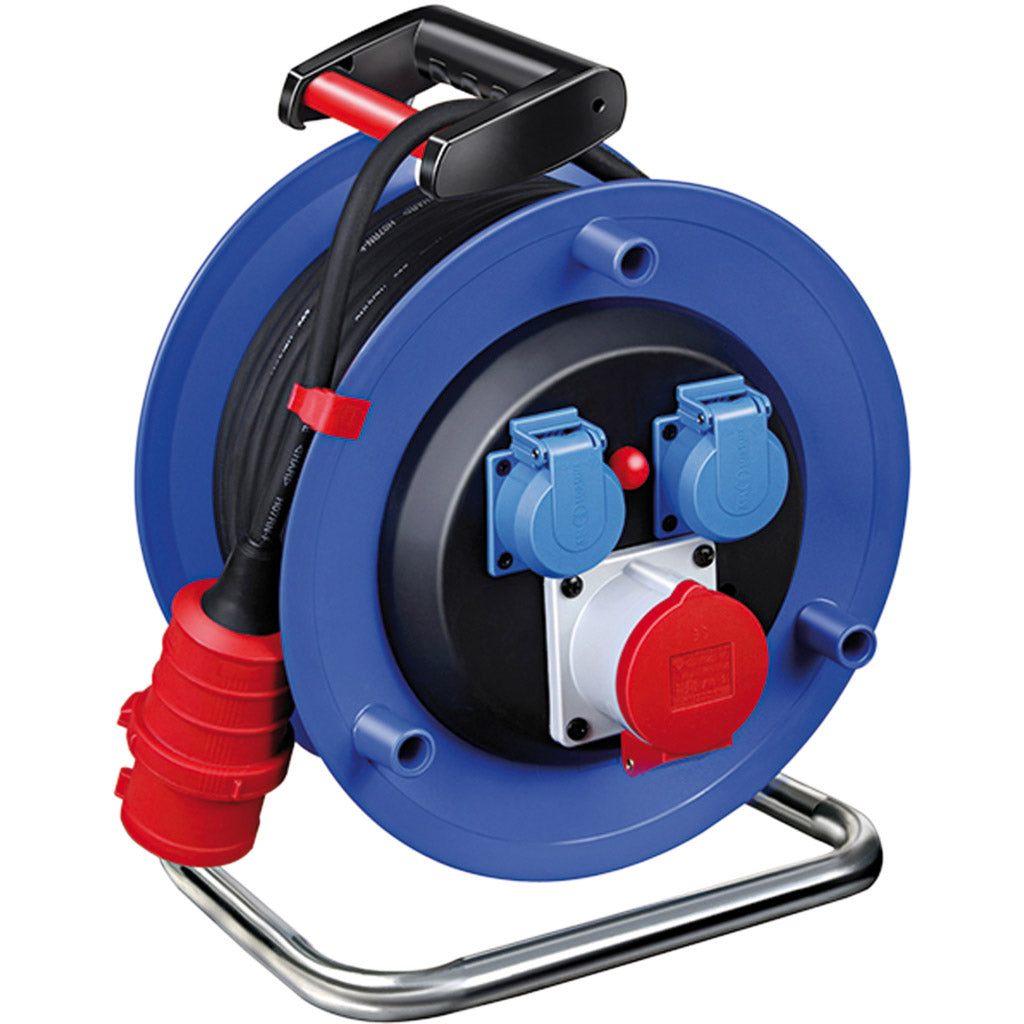 Plastic cable drum