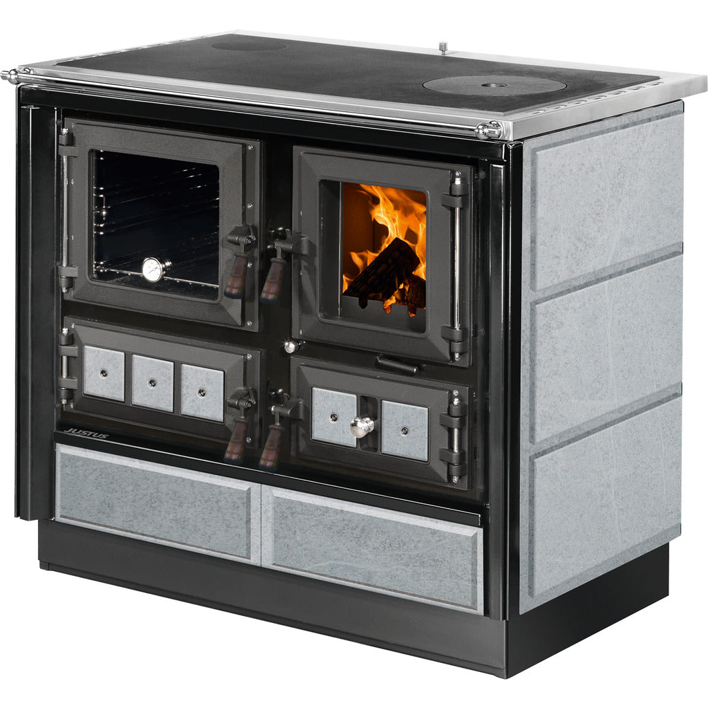 Stufa a combustibile solido Justus Rustico 90 2.0