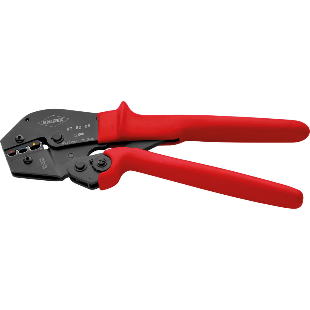 Crimping pliers / also for two-hand operation