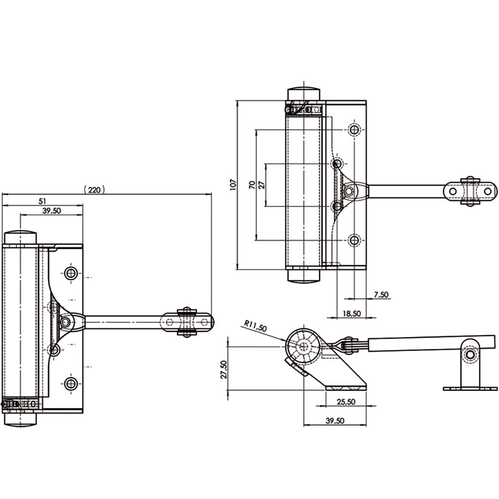 Chiudiporta FRIDAVO n. 15