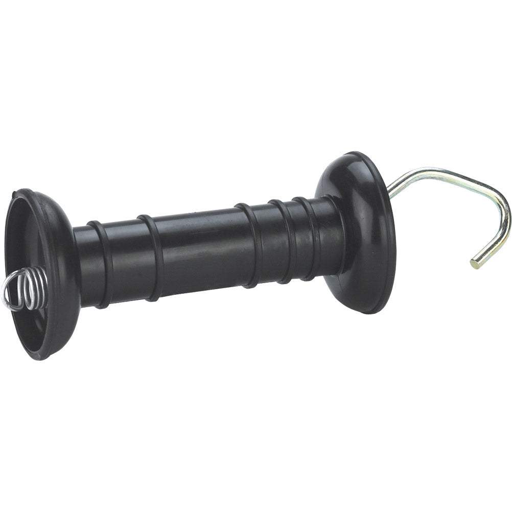 Gate handle with hook