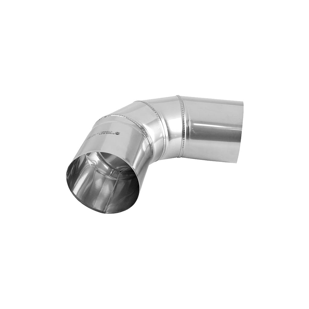 Exhaust pipe bend 90°