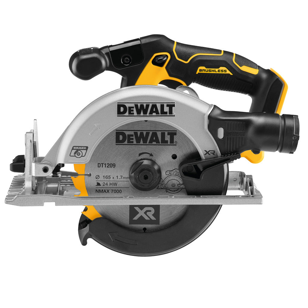 Cordless hand-held circular saw DCS 565 NT 18 V XR BL for Akku+