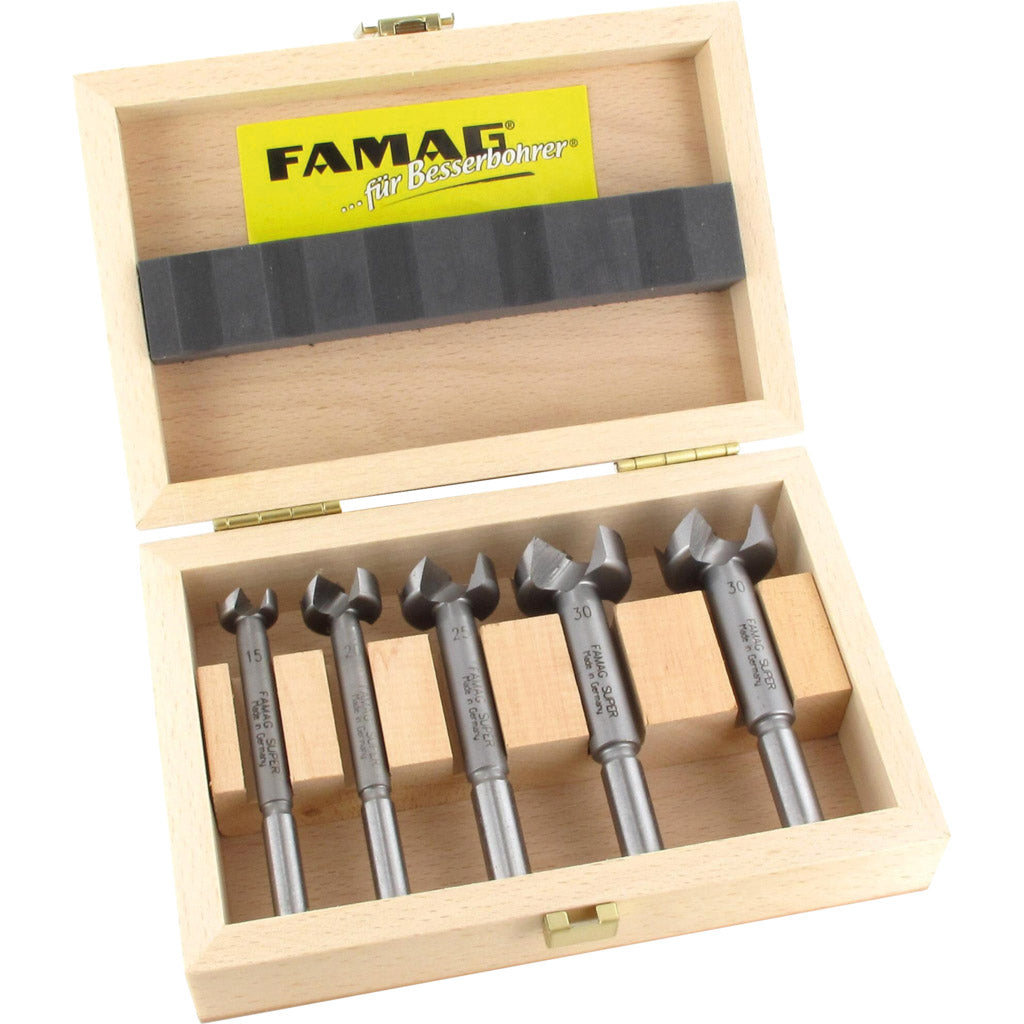 Cassetta di punte da trapano WS SUPER-artificiali da 5 pezzi