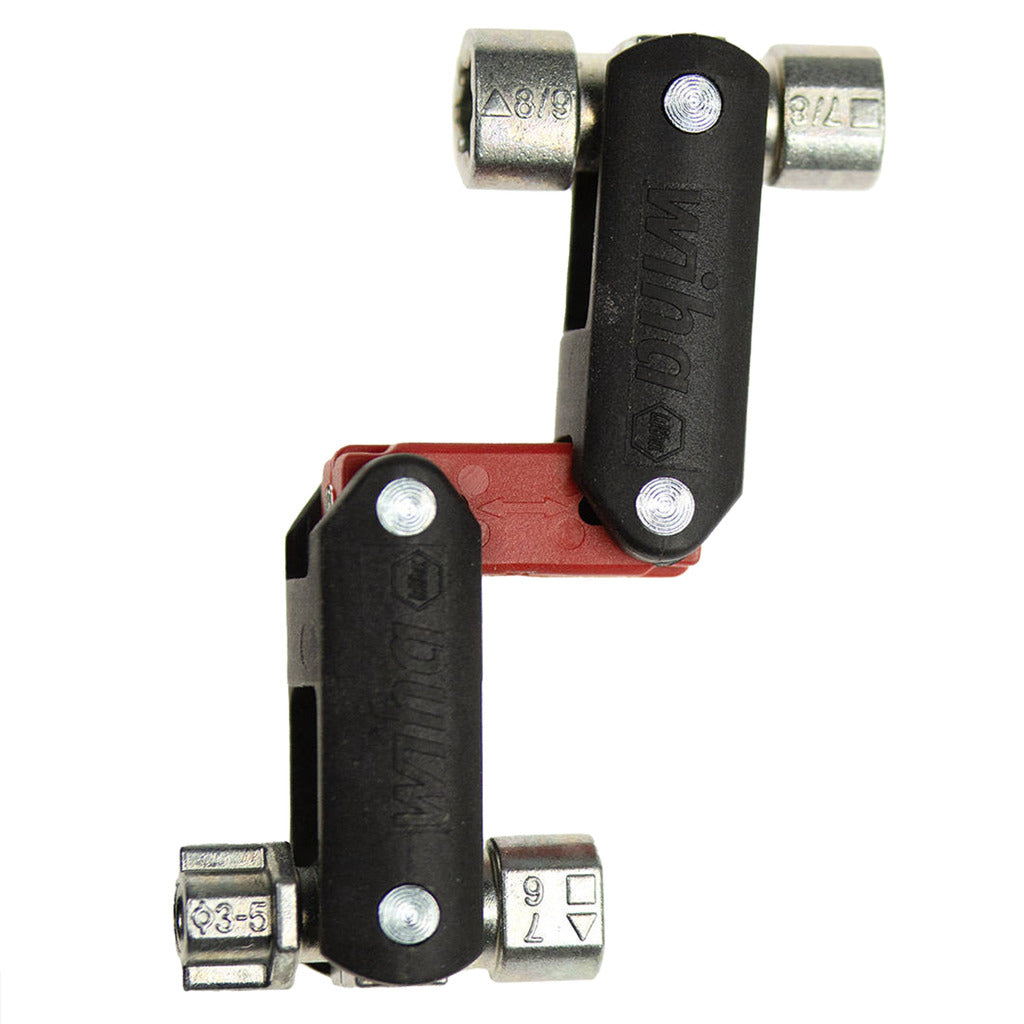 Switch cabinet key with double joint