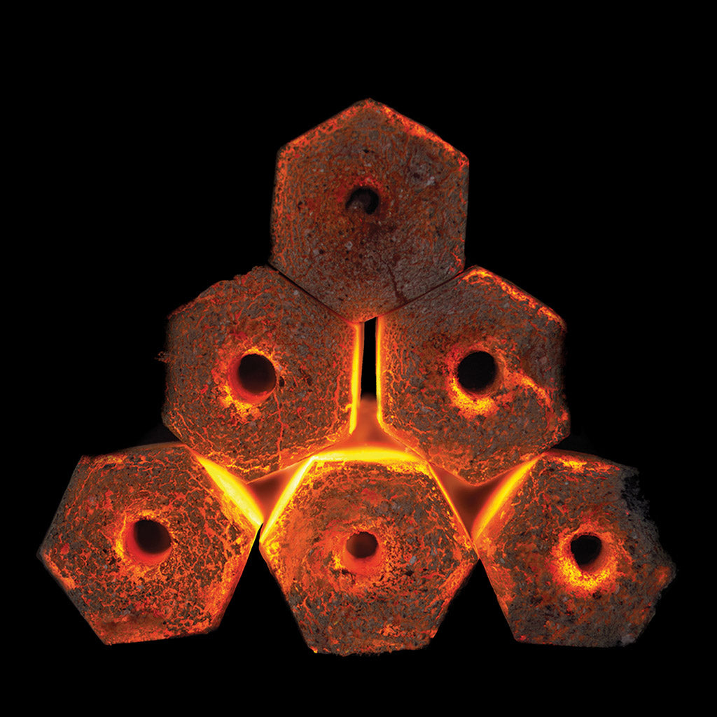 Grill briquettes coconut