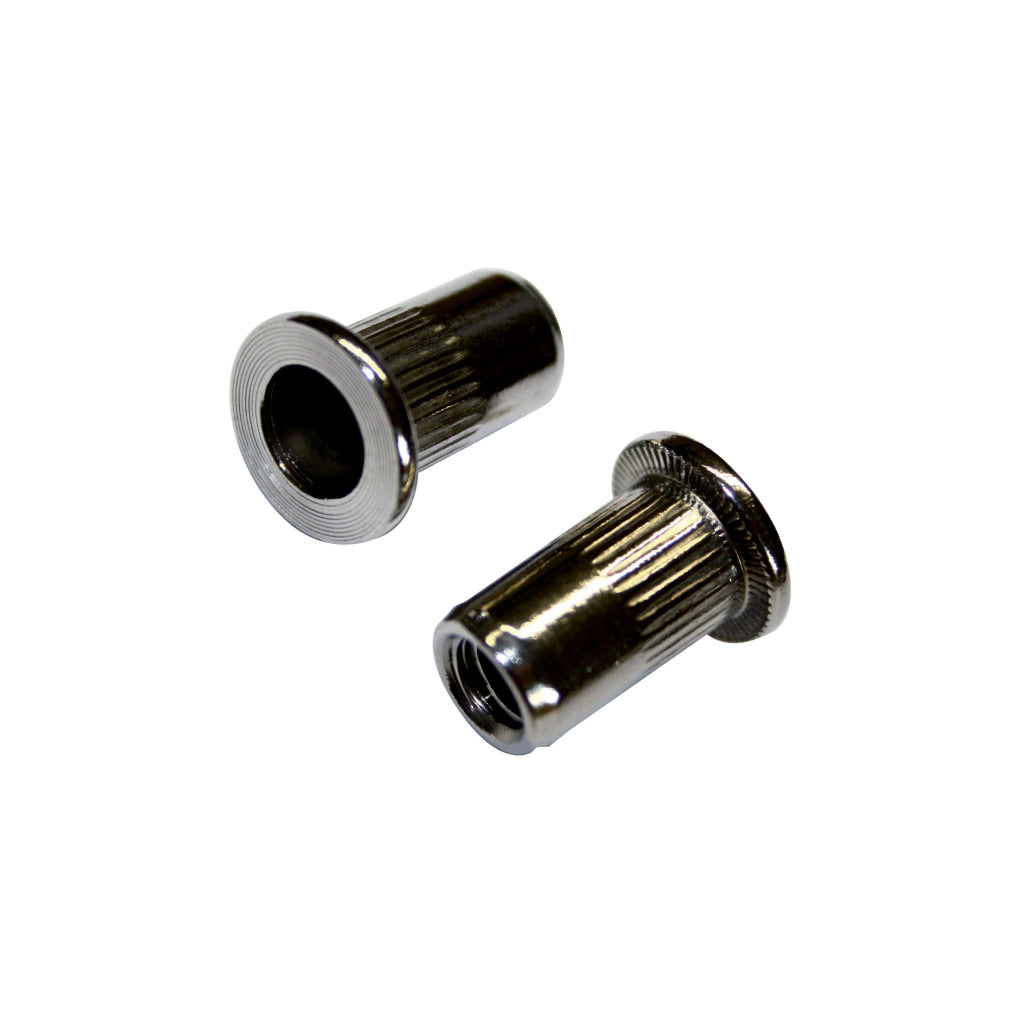 Blindnietmutter Flachkopf gerändelt Edelstahl