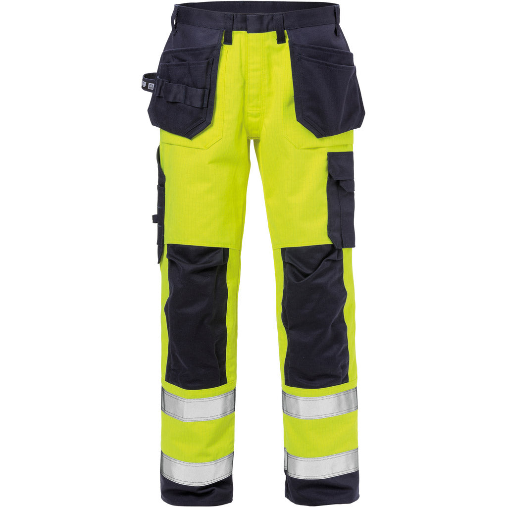 Flame High Vis Handwerkerhose Kl. 2 2584 FLAM