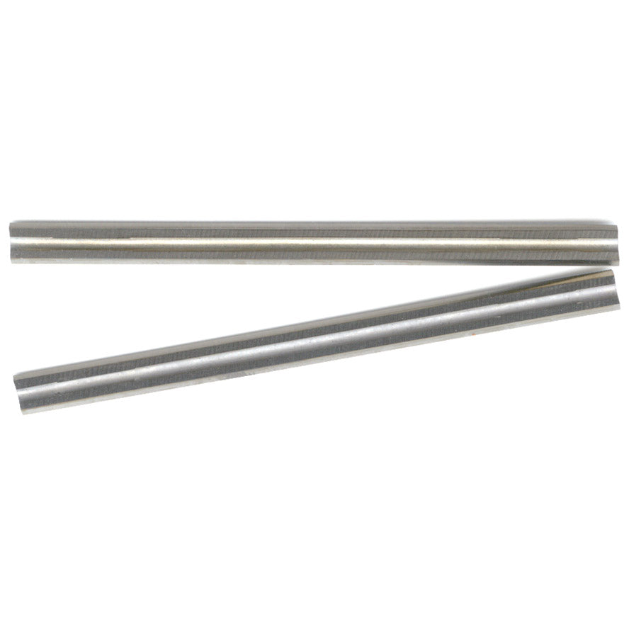 Reversible planer blades for electric hand planers