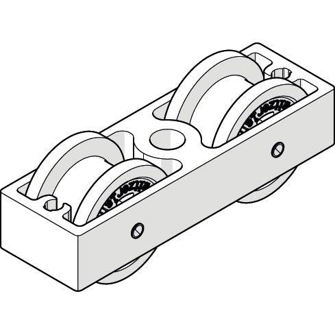 Running gear for HAWA-Junior 40/B+40/Z