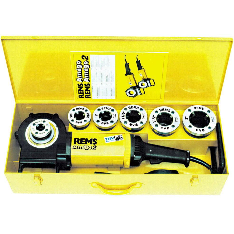 Electric thread cutting stock Amigo Set 2 R 1/2 - 2"