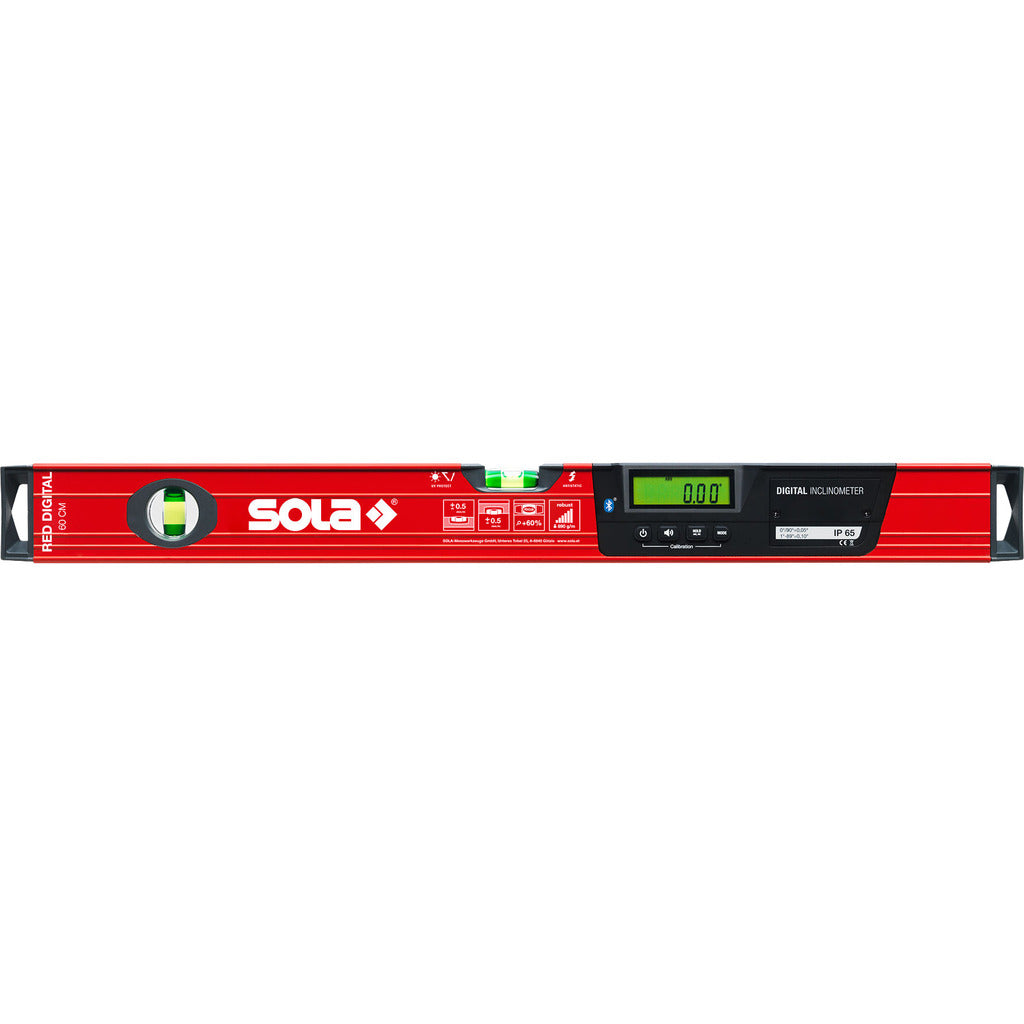 Electronic inclination spirit level RED 60 digital