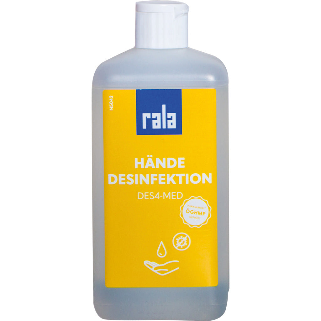 Hand disinfection DES4-MED